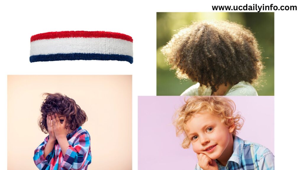 Curly-Top-with-Headband-Easy-Christmas-Party Hairstyles-for-Kids