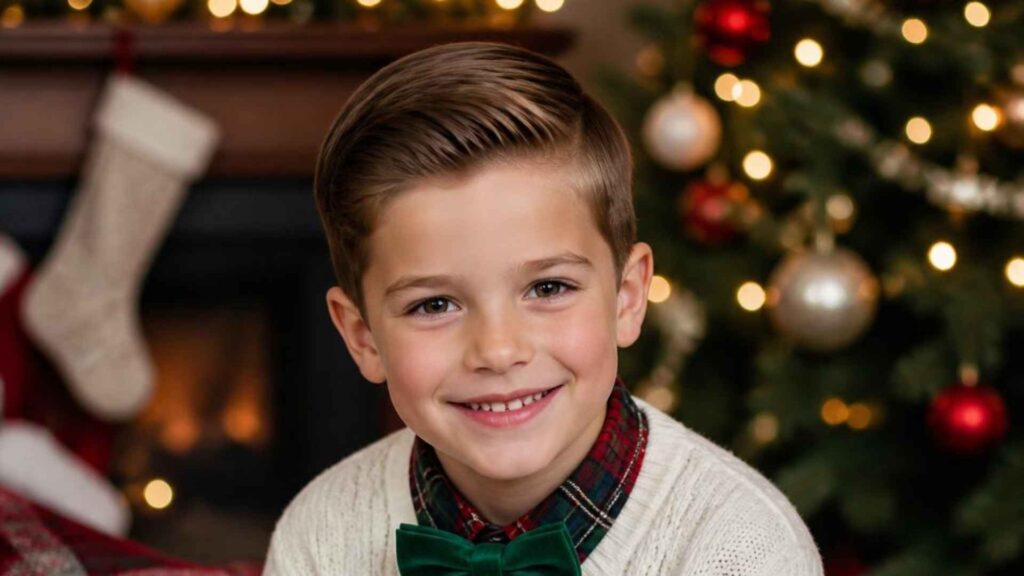 Easy Christmas Hairstyles for Kids