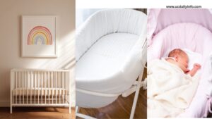 a crib or bassinet