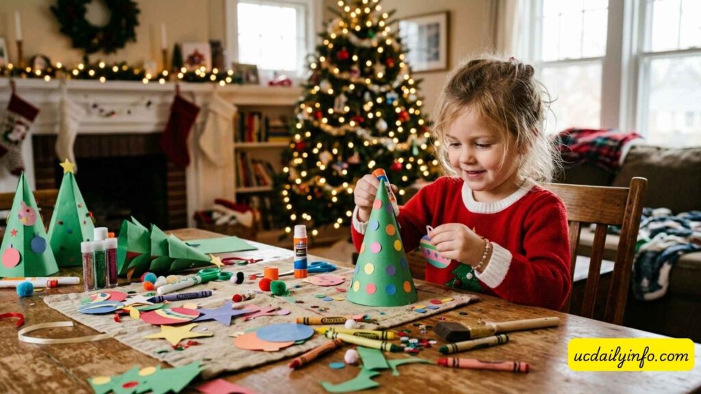 fun-and-easy-christmas-crafts-for-kids-to-make-at-home-paper-christmas-tree-craft