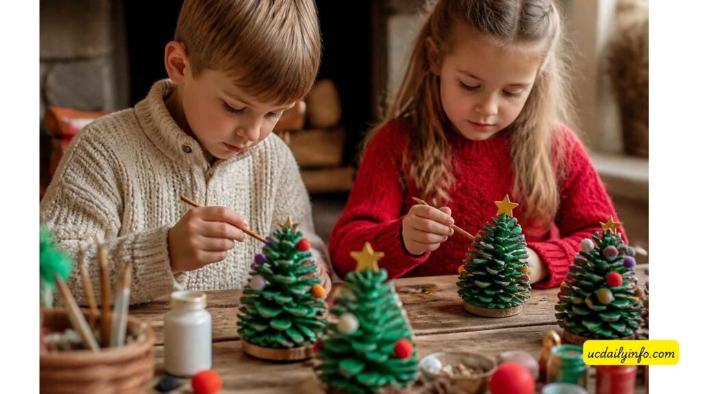 pinecone-christmas-tree-craft-for-kids-holiday-decoration