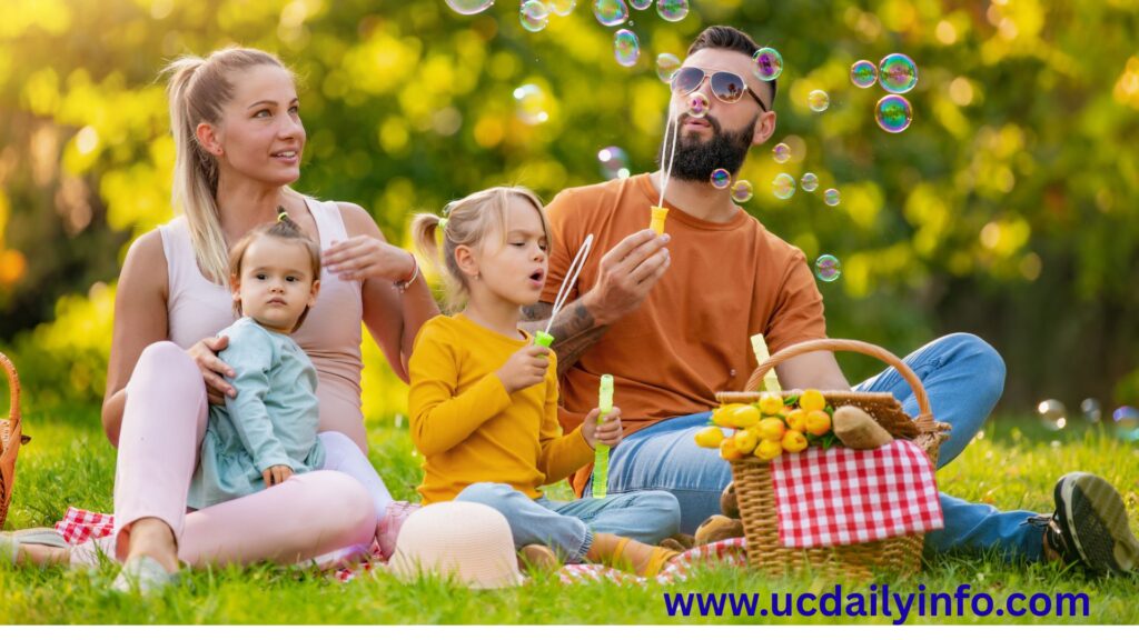 Visual Idea: A basket labeled “Family Time” where phones are placed while parents and kids play together.