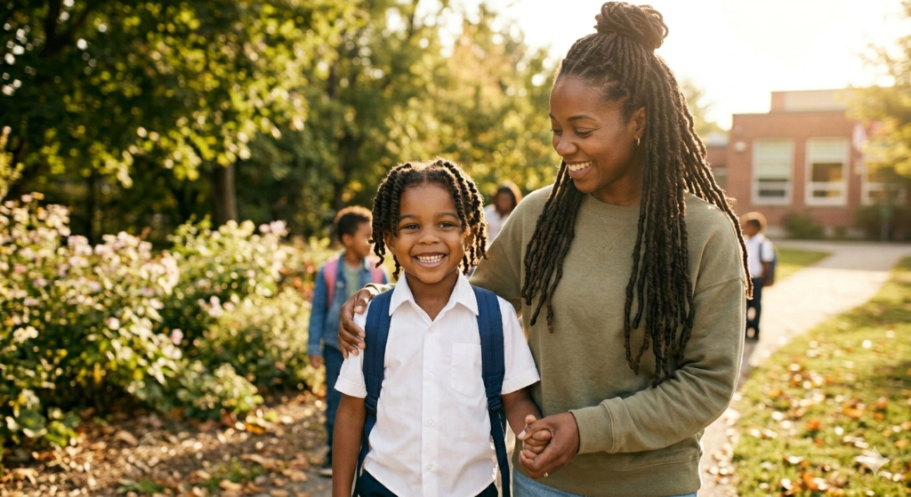 Back-to-School Loc Styles for Parents on the Go