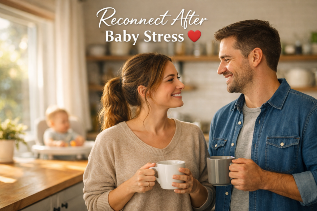 How to Reconnect With Your Spouse After Baby Stress