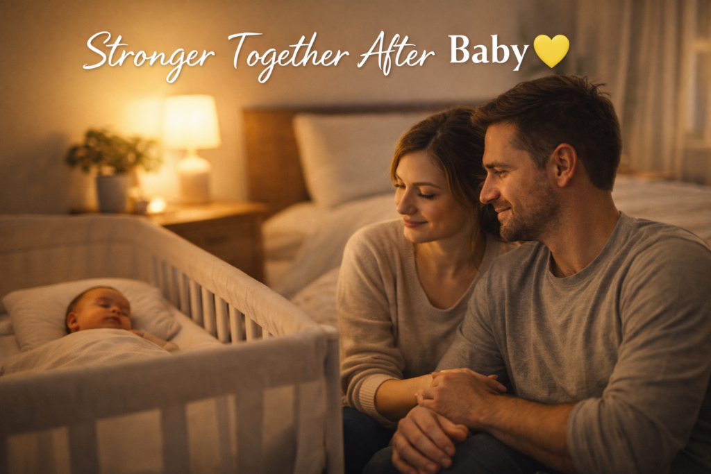 How to Reconnect With Your Spouse After Baby Stress