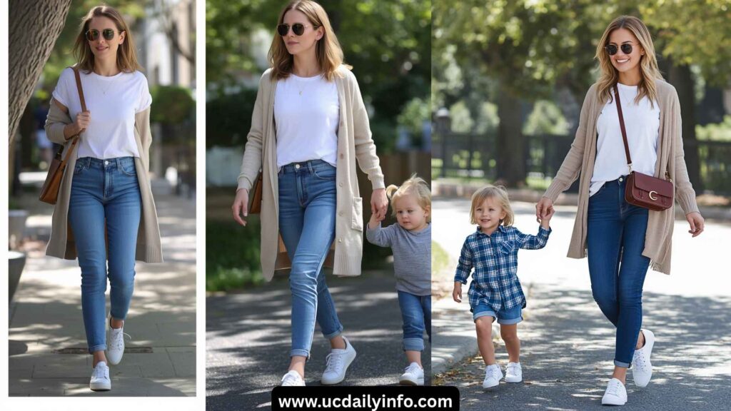 Casual Mom Outfit Ideas for Busy Mothers