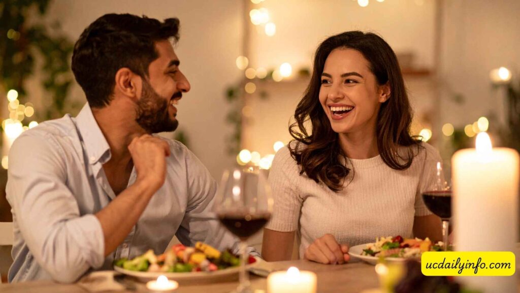 Couple-enjoying-dinner-at-an-outdoor-restaurant