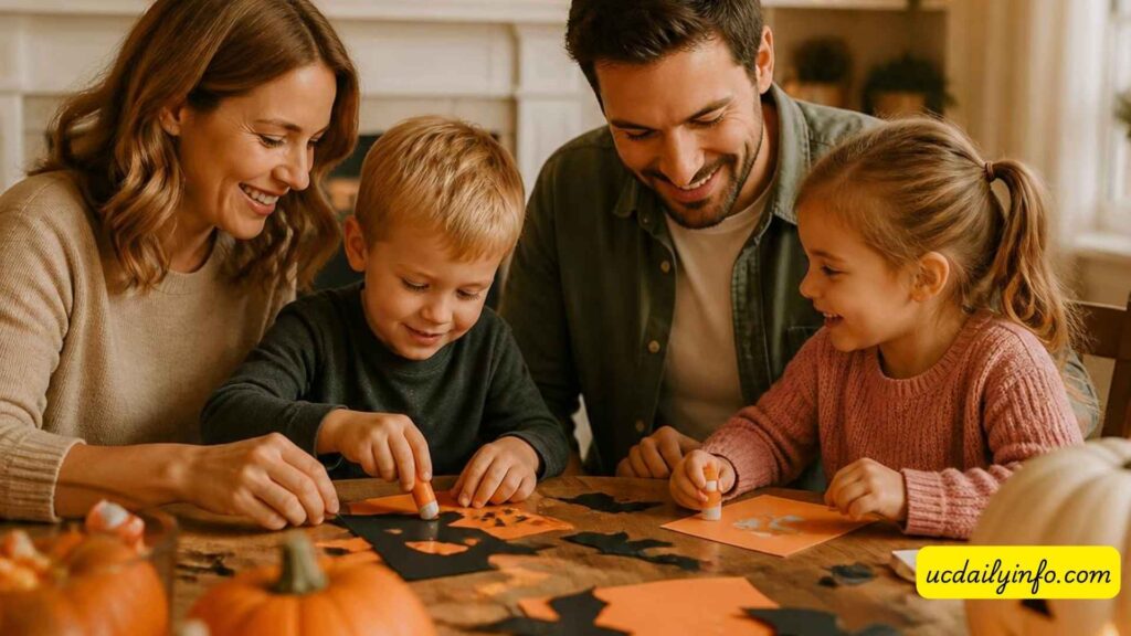 family-enjoying-Halloween-activities-for-kids-at-home