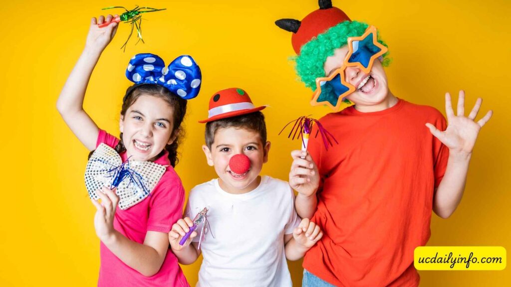 family-taking-Halloween-photos-at-home-with-fun-costumes