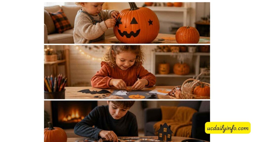 Halloween-activities-for-toddlers-at-home-with-pumpkin-crafts Preschoolers Halloween-activities-for-preschoolers-at-home-with-fun-crafts Older Kids Halloween-activities-for-older-kids-at-home-with-creative-games