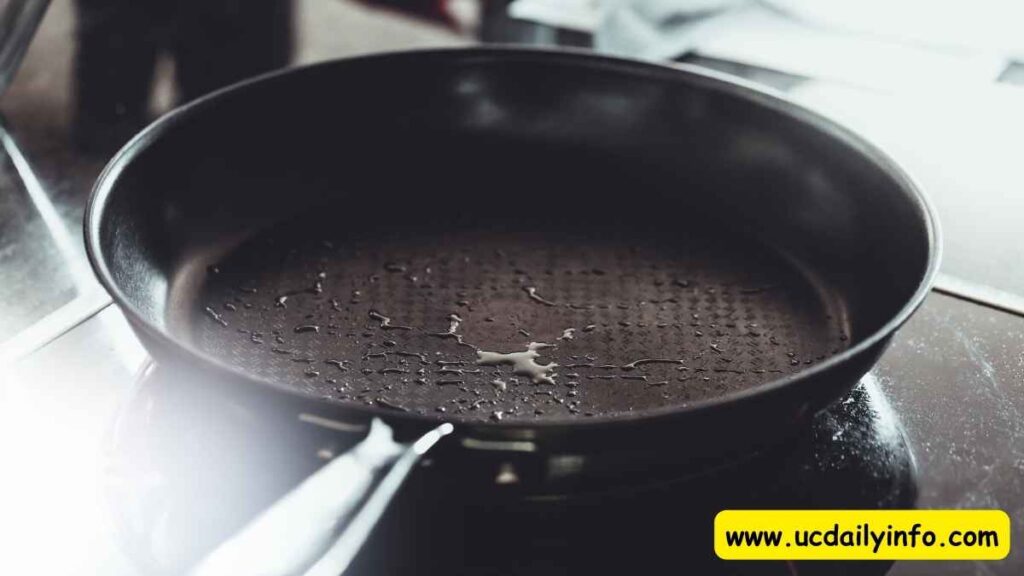 heating-pan-for-pumpkin-pancakes