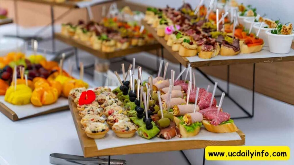 halloween-food-table-setup