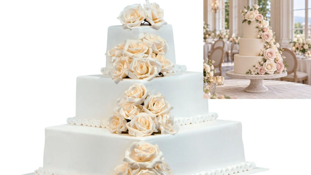 three-tier-ivory-wedding-cake-with-white-and-blush-sugar-rose-cascade