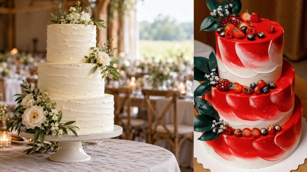 three-tier-wedding-cake-with-textured-ivory-buttercream