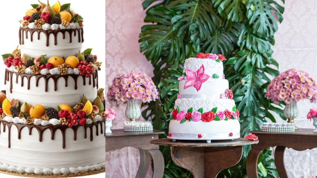 ivory-wedding-cake-with-pressed-edible-flowers