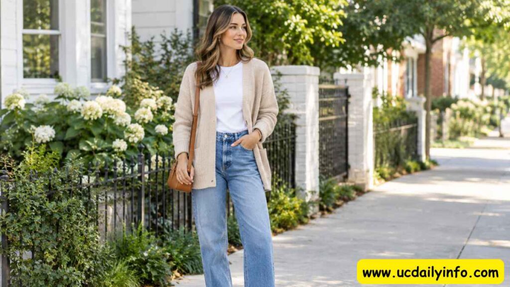 casual-cardigan-with-blue-jeans