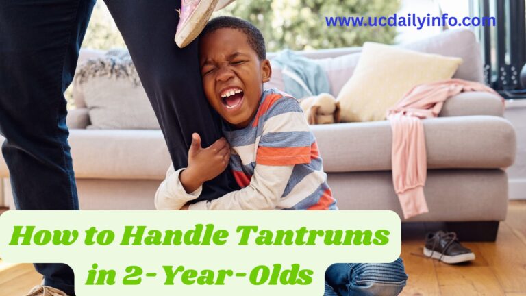How to Handle Tantrums in 2-Year-Olds: A Parent’s Guide