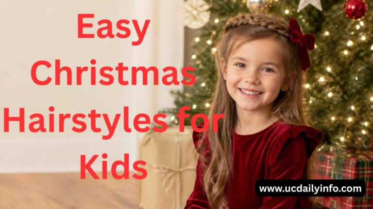 Easy Christmas Hairstyles for Kids