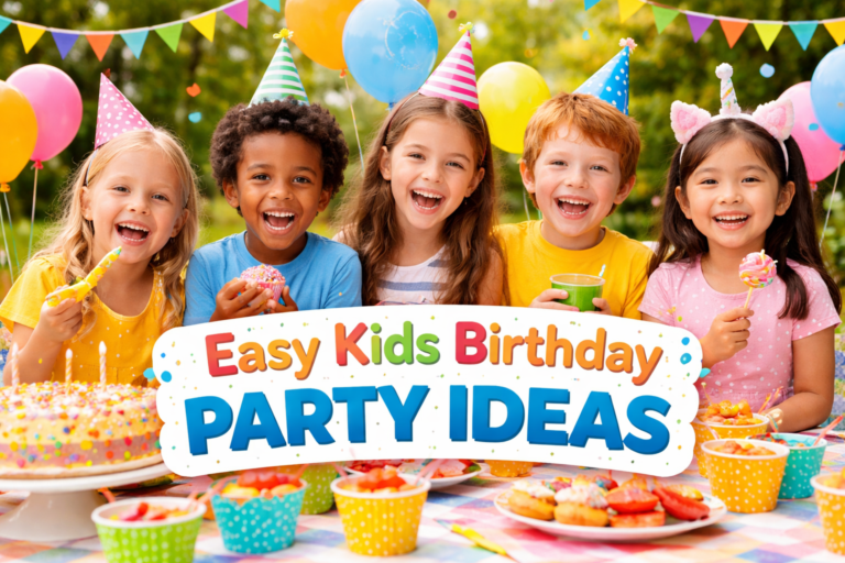 Easy Birthday Party Ideas for Kids