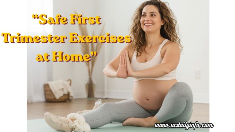 Safe First Trimester Exercises at Home