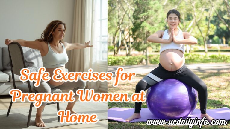 Safe Exercises for Pregnant Women at Home