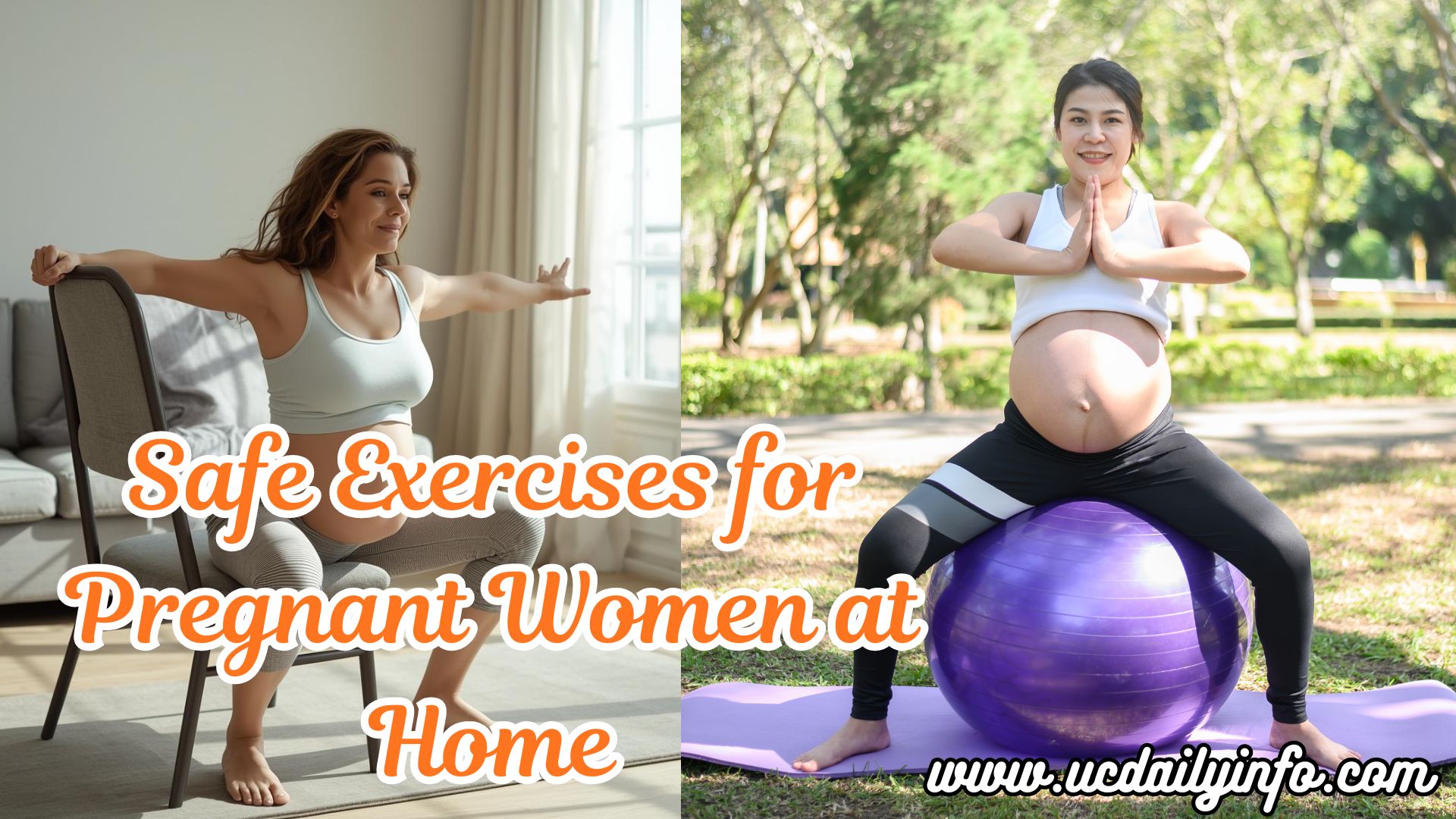 Safe Exercises for Pregnant Women at Home
