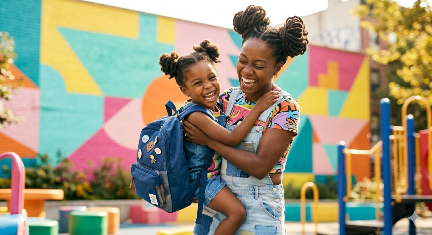 Back-to-School Loc Styles for Parents on the Go
