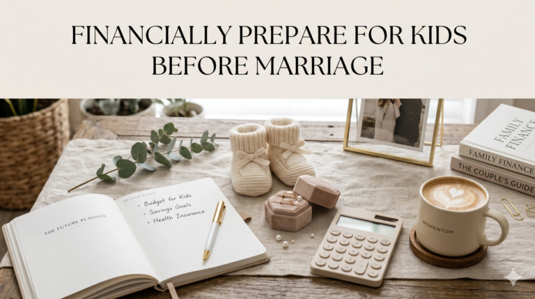 How to Financially Prepare for Kids Before Marriage