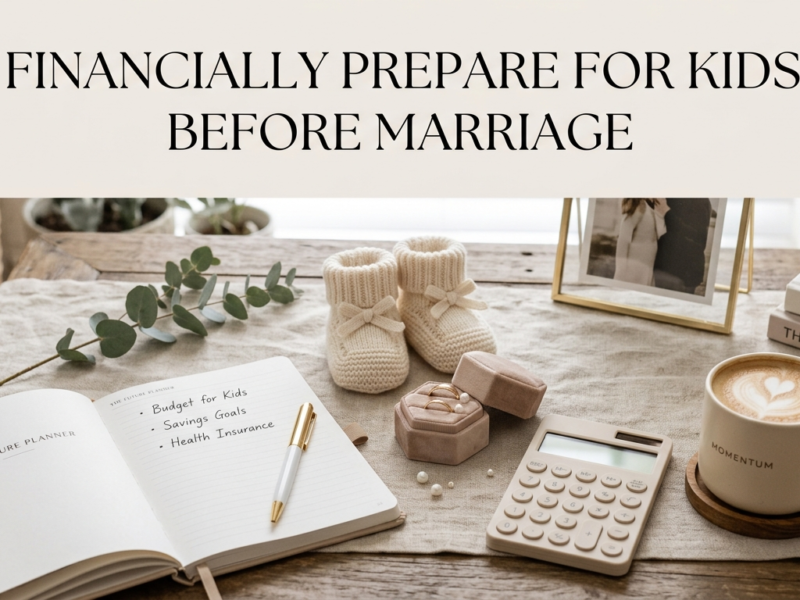How to Financially Prepare for Kids Before Marriage