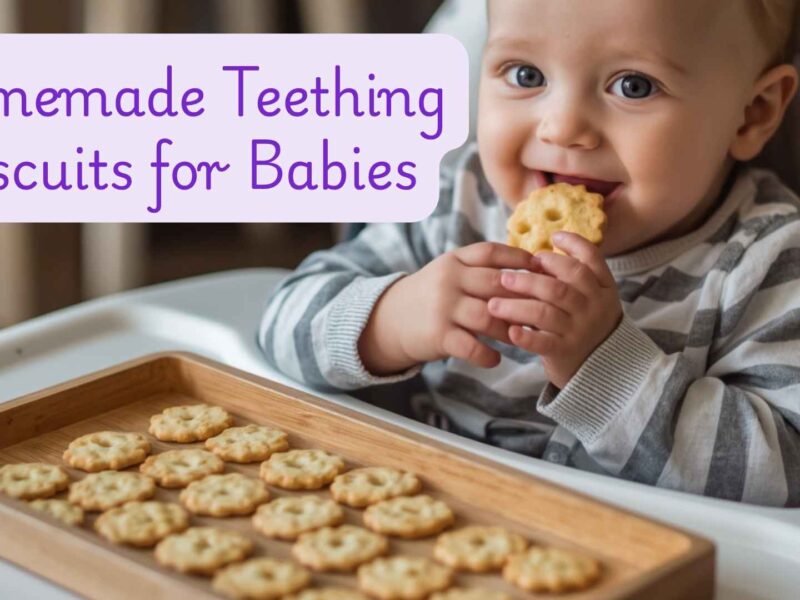 Homemade Teething Biscuits for Babies