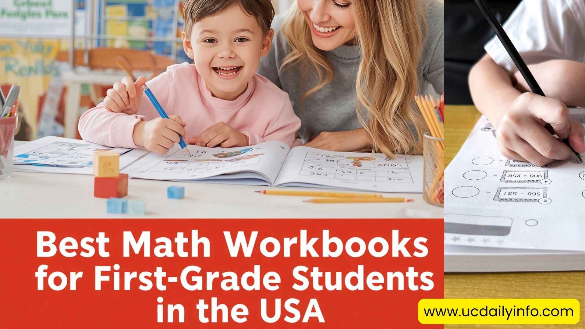 Best Math Workbooks for First Grade Students