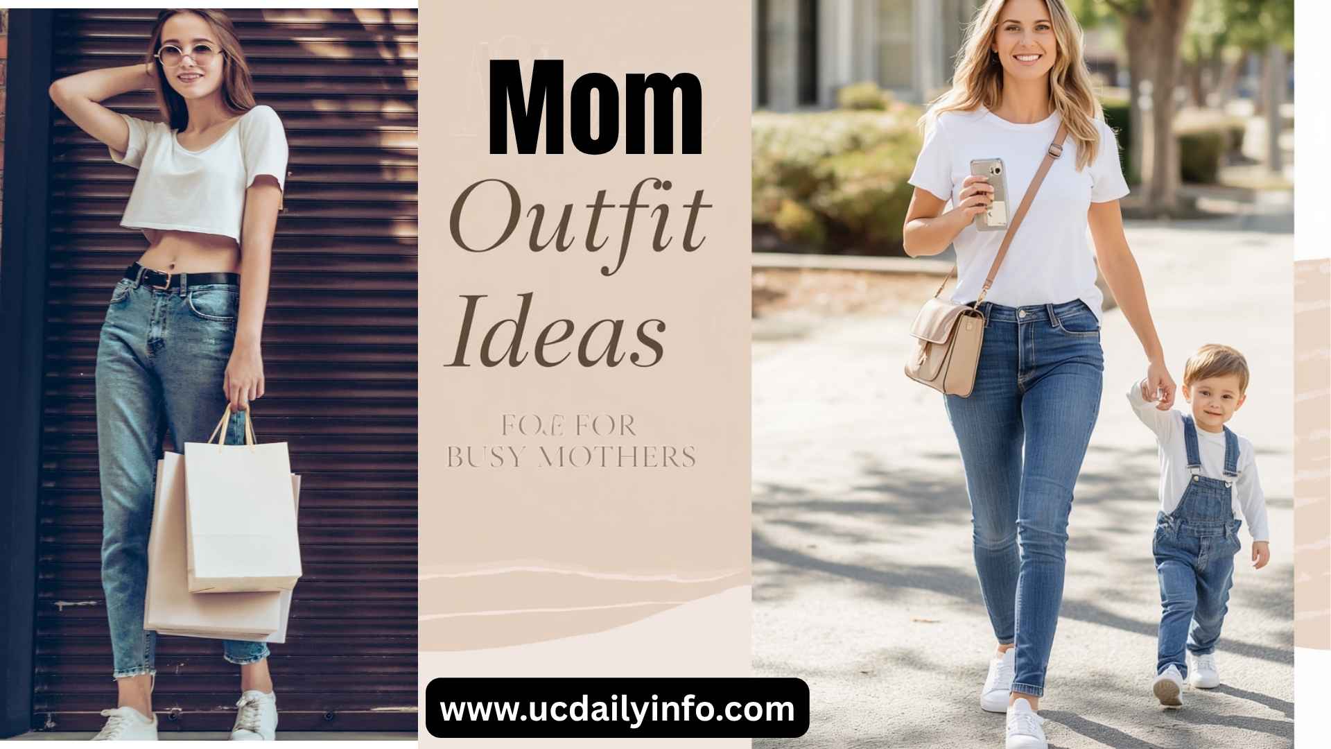 Casual Mom Outfit Ideas for Busy Mothers
