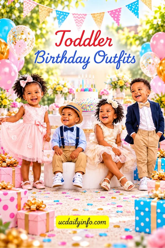Toddler Birthday Outfits: Cute Ideas for Boys & Girls